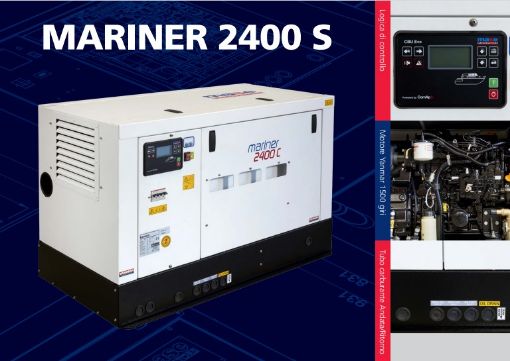 Picture of m2400s marine genset mariner 2400 s m50.230*il4