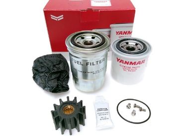 Picture of sk-marine-011 kit ricambi 4jh3-4te/hte/dte  (filtro olio/gasolio/girante+guarn.)